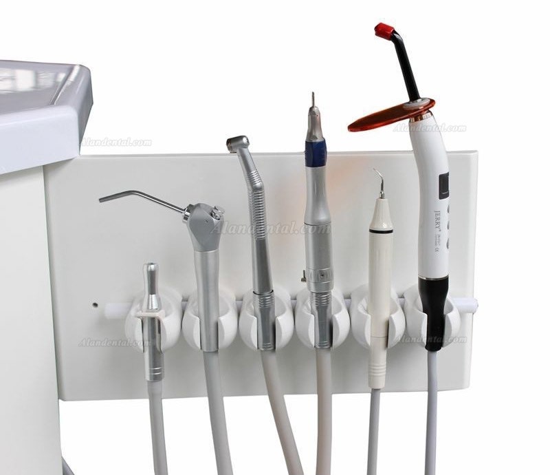 GREELOY®P212 Dental All in One Delivery System Unit+Curing Light+Scaler+Triplex Syring Fiber